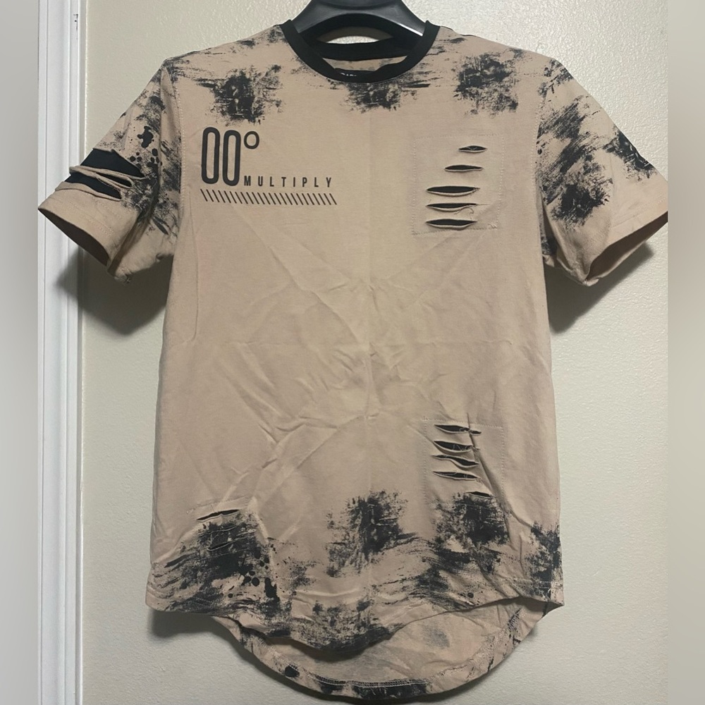 Used Mens Carbon Short sleeve shirt- size small